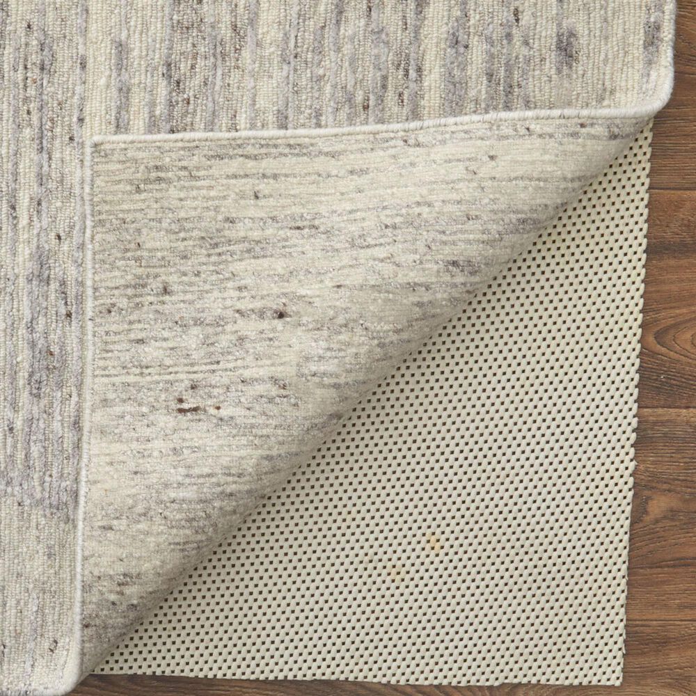 Feizy Brighton 8&#39; Round Taupe and Ivory Area Rug, , large