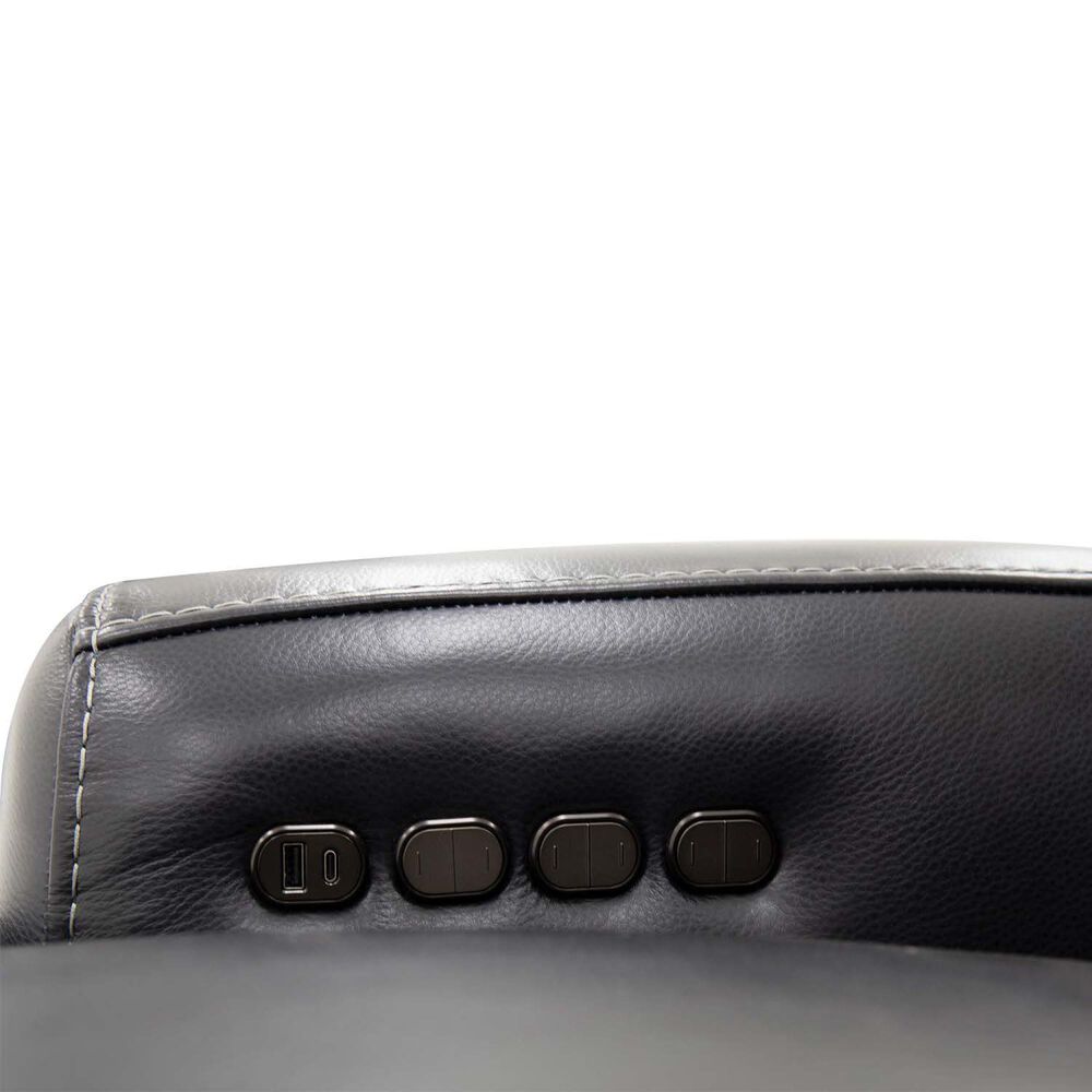 MotoMotion 6-Piece Leather Power Reclining Sectional with Power Headrest in Maverick Blackberry, , large