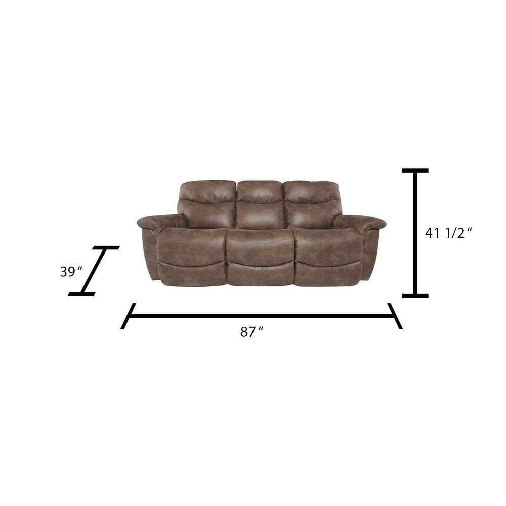 La-Z-Boy James Reclining Sofa in Silt, , large