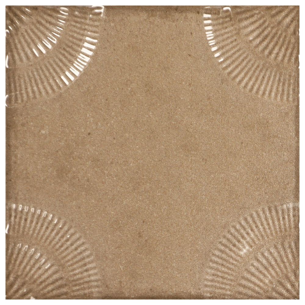 Dal-Tile Relicca Foxed 4" x 4" Square Circle Ceramic Tile, , large