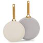 Green Pan Reserve Pro 2-Piece Frypan Set in Oyster, , large