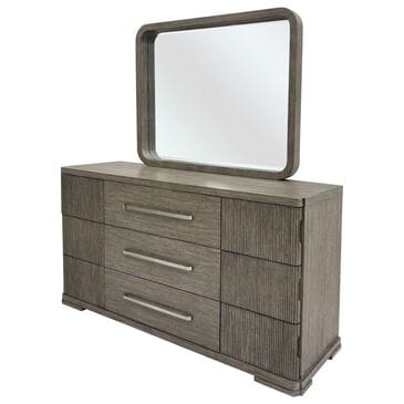 Riverside Furniture Sariel 9-Drawer Dresser and Mirror in Expresso, , large