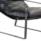 Moe"s Home Collection Connor Leather Club Chair in Black, , large