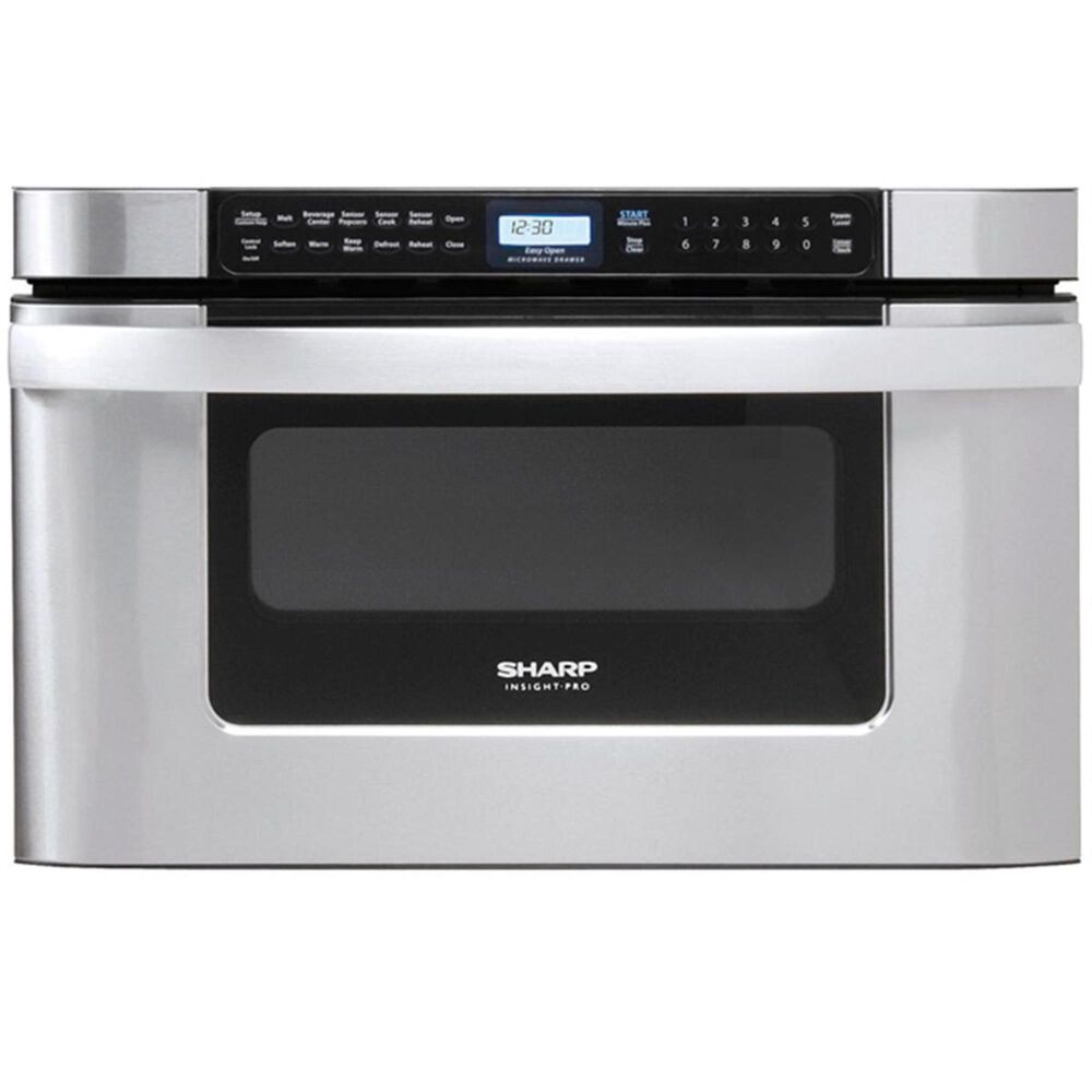 Sharp 24" "Easy Open" Microwave Drawer in Stainless Steel, , large