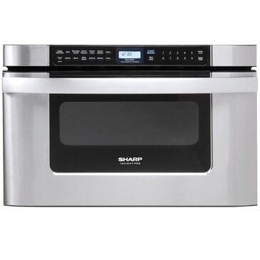 Sharp 24" "Easy Open" Microwave Drawer in Stainless Steel, , large