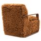 Furniture of America Neyra Long-Haired Accent Chair in Camel Brown, , large