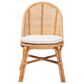 Baxton Studio Daniela Side Chair in Light Honey, , large