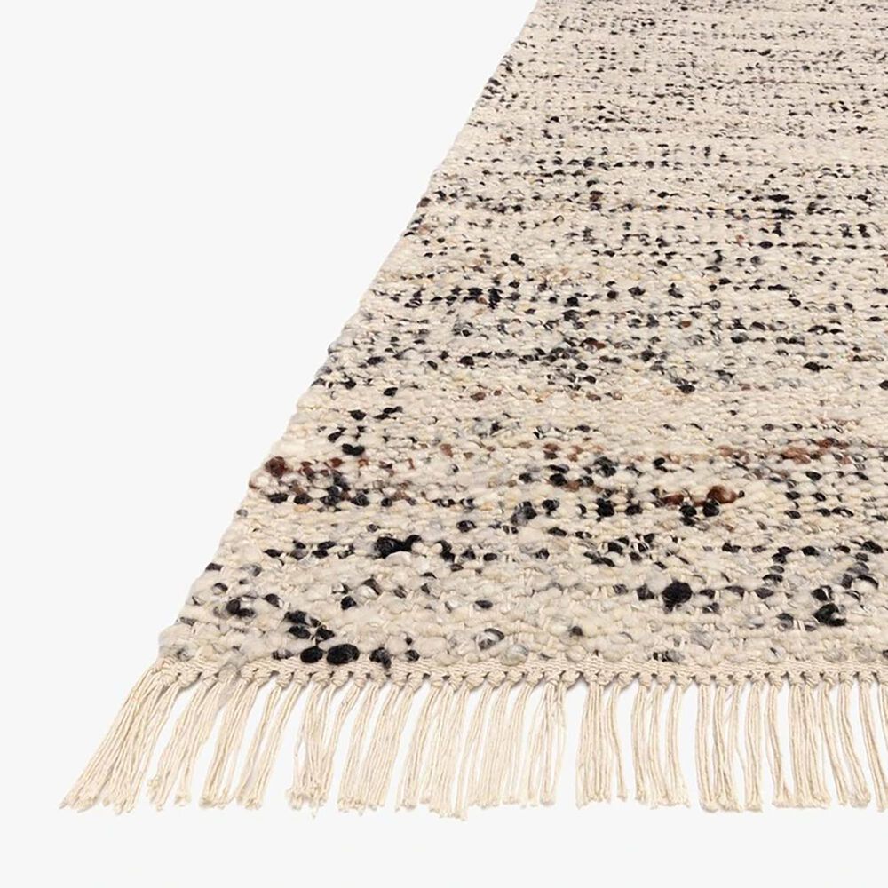 Magnolia Home Hayes 5&#39; x 7&#39;6&quot; Pebble and Natural Area Rug, , large