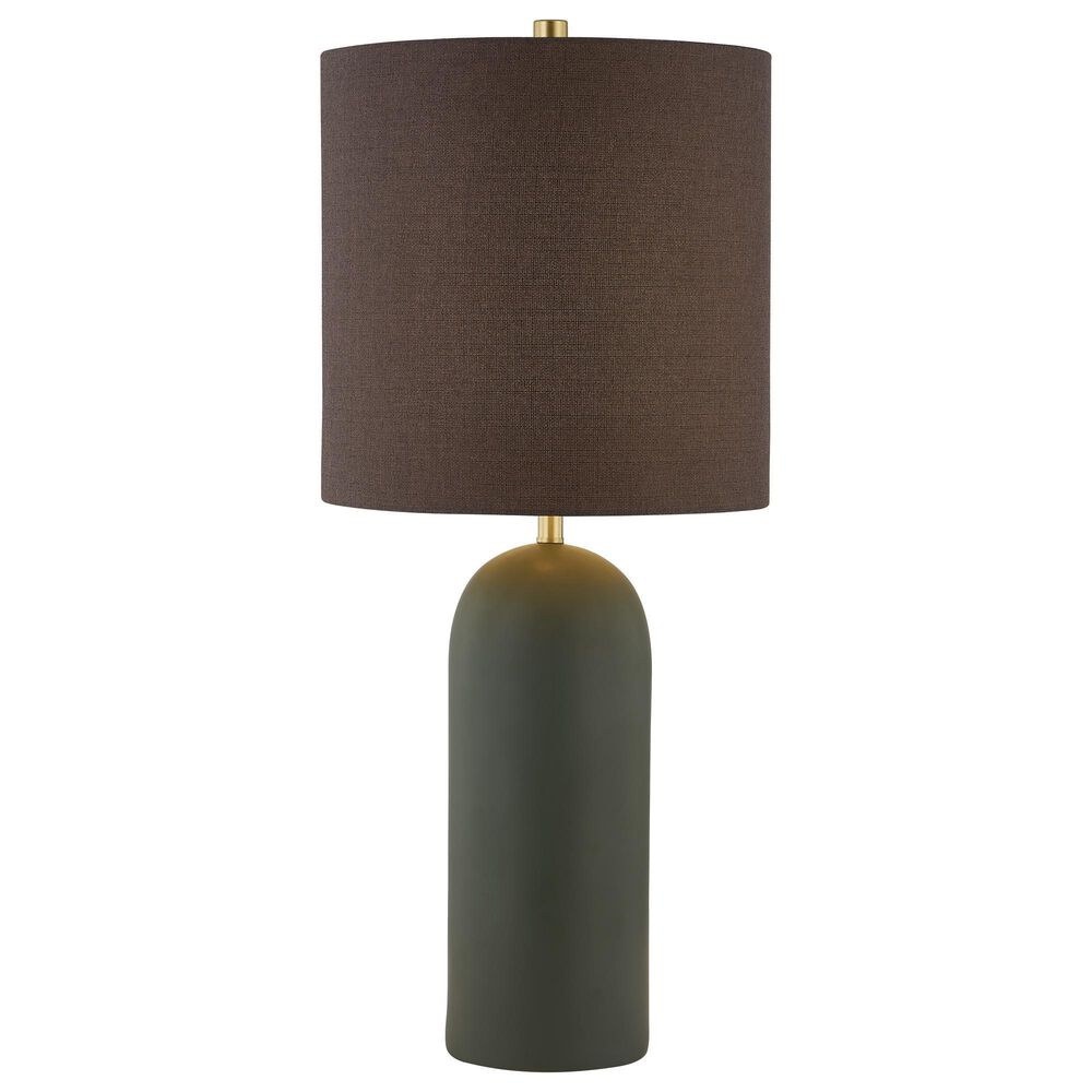 Anthony California 29.5" Ceramic Table Lamp in Green, , large