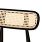 Baxton Studio Tarana Side Chair in Black and Light Brown (Set of 2), , large