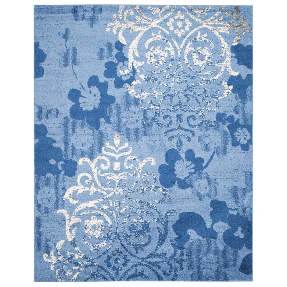 Safavieh Adirondack ADR114F-10 10&#39; x 14&#39; Light Blue/Dark Blue Area Rug, , large