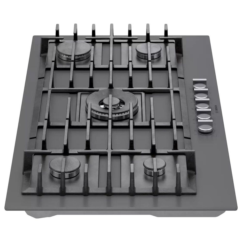 Bosch Benchmark 36" Tempered Glass Gas Cooktop in Dark Silver