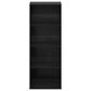 HOMLUX 4-Tier Open Shelf Bookcase in Blackwood, , large