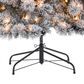 The Gerson Company 6.5" Pre-Lit Boise Pine Christmas Tree in Green, , large