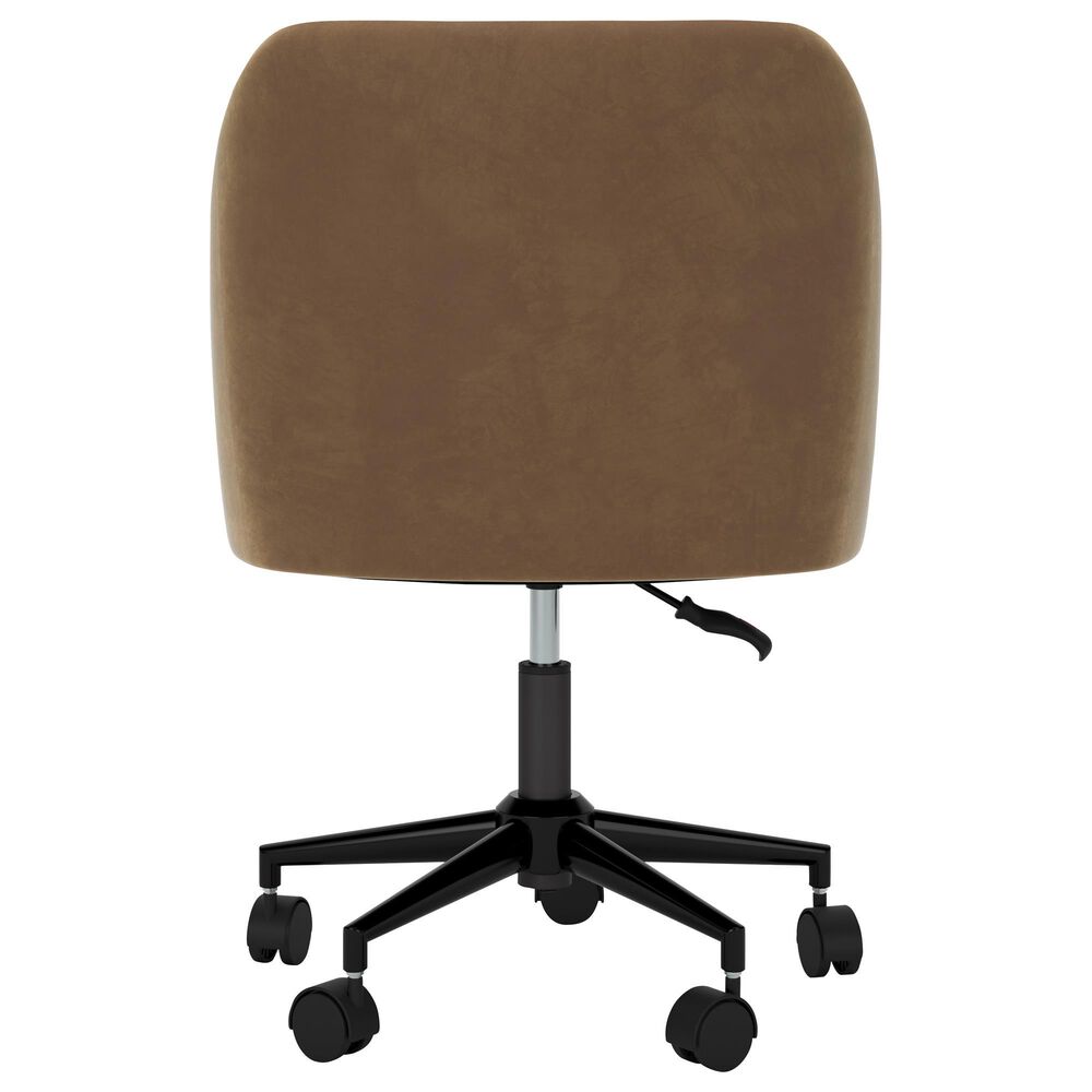 Ashley Austanny Home Office Desk Chair in Warm Brown, , large