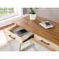 OSP Home Jericho Rustic Writing Desk in Antique White, , large