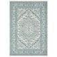 Safavieh Adirondack ADR108G 5"1" x 7"6" Ivory and Teal Area Rug, , large