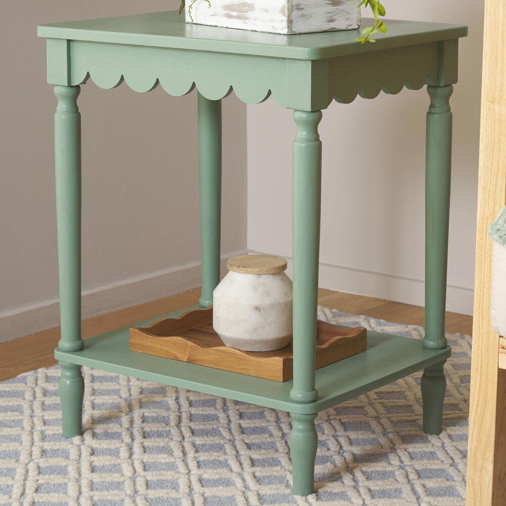 Safavieh Haven End Table in Sage Green, , large