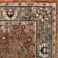Karastan Spice Market Myanmar 90668-80153 12" x 15" Tobacco Area Rug, , large