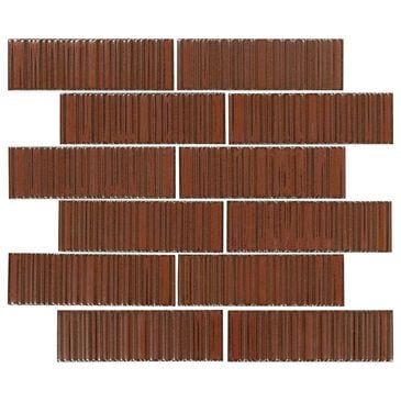 Emser Ornami Seni 2" x 6" on 11" x 12" Ceramic Mosaic Sheet, , large