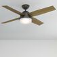 Hunter Dempsey 52" Ceiling Fan with Lights in Noble Bronze, , large