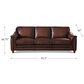 Hydeline Belfast Stationary Sofa and Loveseat Set in Caramel Brown, , large