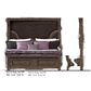 Sasha Lee Grand Teton 5 Piece Queen Bedroom Set in Warm Brown Oak, , large