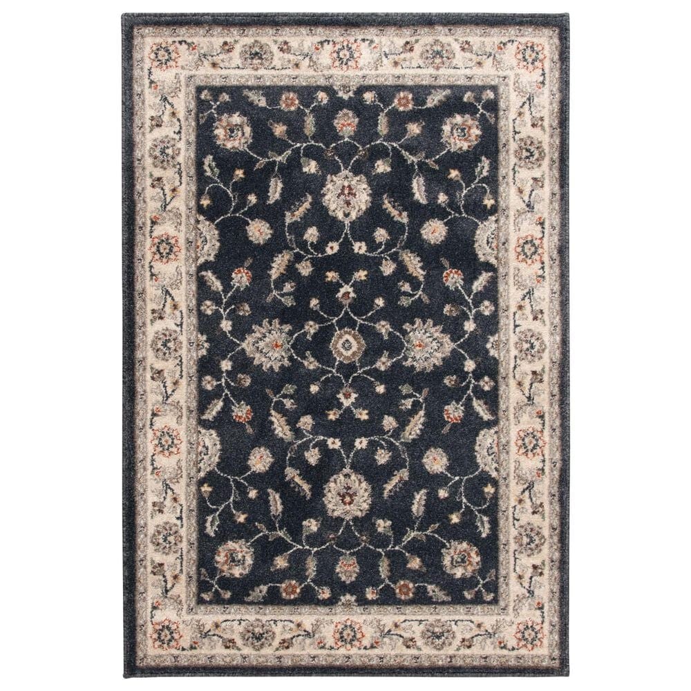 Central Oriental Minerva Maneli Vintage Blue 5"3" x 7"7" Area Rug, , large