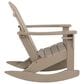 Ashley Sundown Treasure Patio Rocking Chair in Driftwood, , large