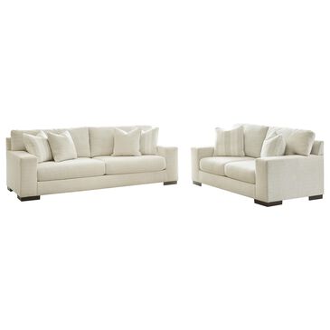 Signature Design by Ashley Maggie 2-Piece Stationary Living Room Set in Birch, , large