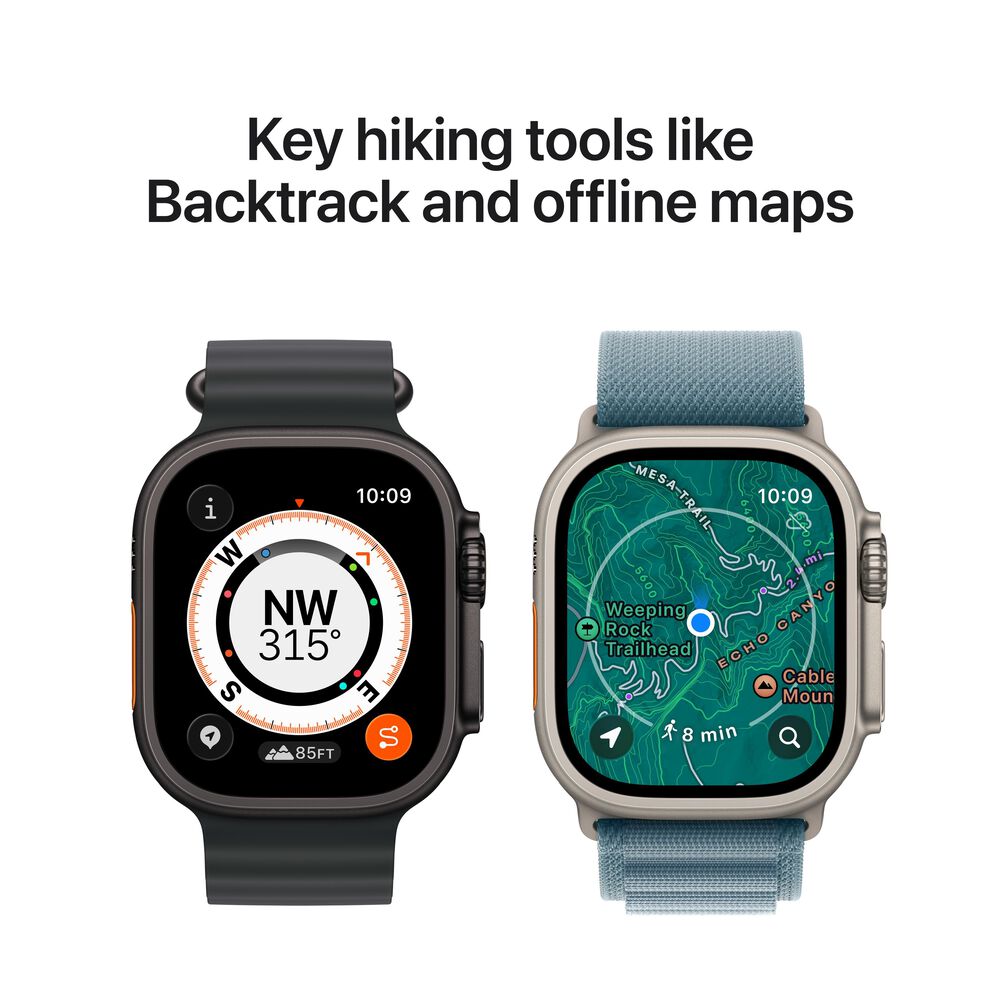Apple Watch Ultra 3 &#40;GPS+Cellular&#41; 49mm Black Titanium Case with Black Alpine Loop - Large - Black - &#40;2025&#41;&#40;Pre-Order&#41;, , large