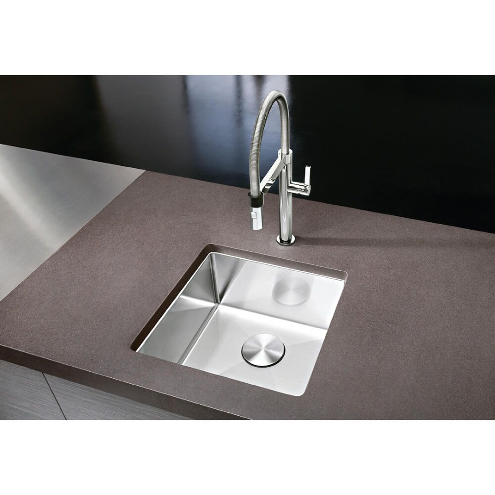 Blanco Precision 17&quot; R10 Bar Sink in Satin Polished, , large
