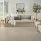 Nourison Courtyard Ivory and Silver 12" x 15" Indoor/Outdoor Area Rug, , large