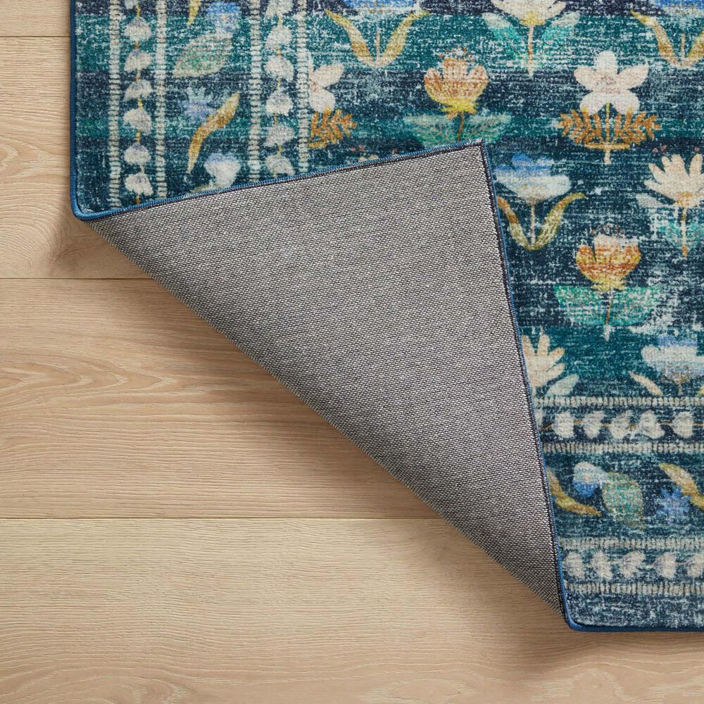 Rifle Paper Co Crafted by Cloth and Company Courtyard 2&#39; x 5&#39; Hadley Emerald Runner, , large