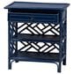 Baxton Studio Tiaret 1-Drawer Nightstand in Blue, , large