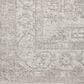 Loloi II Odette 11"2" x 15"7" Silver and Ivory Area Rug, , large