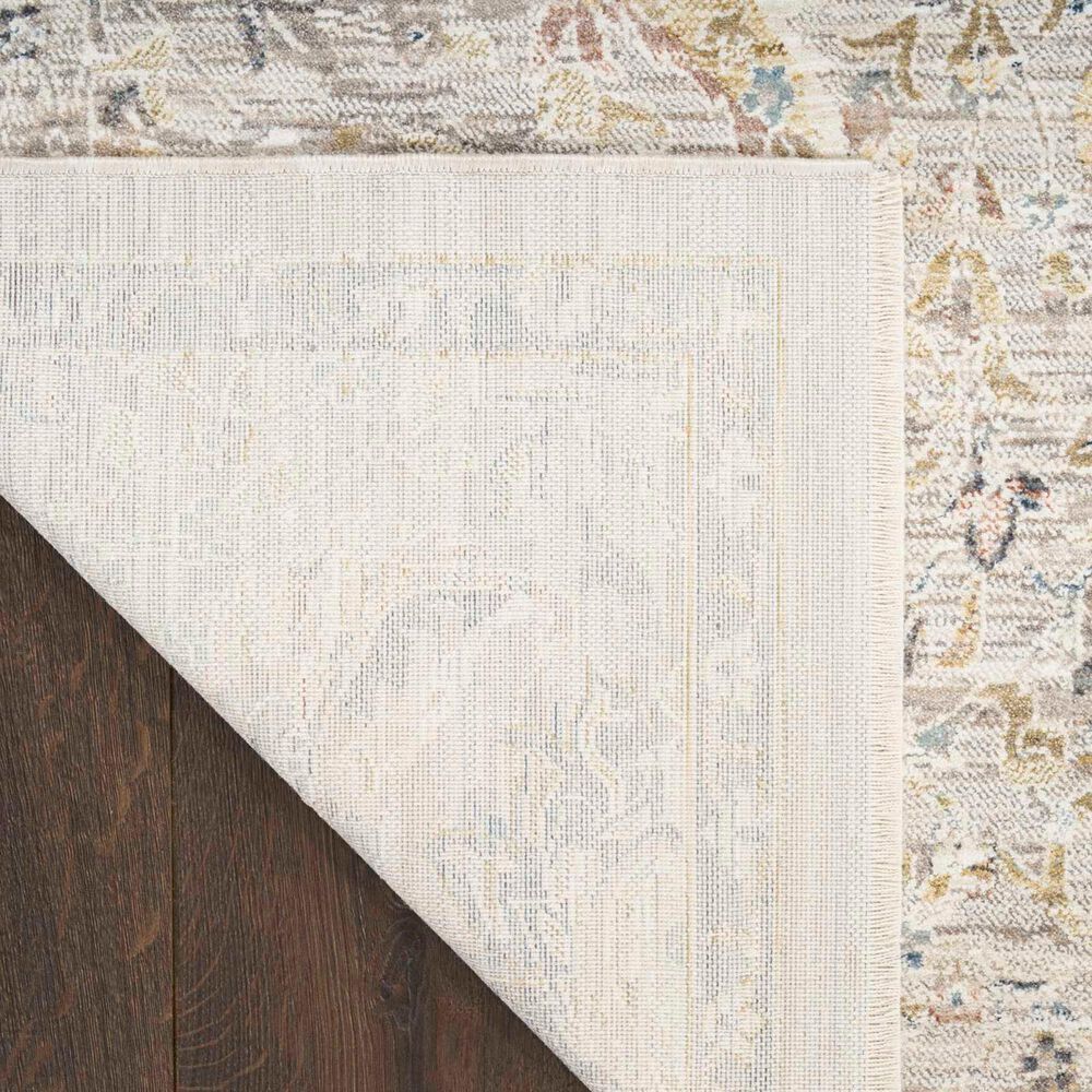 Nourison Antique Fusion Light Grey 8' x 10' Area Rug, , large