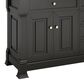 James Martin Vanities Brookfield 72" Double Bathroom Vanity in Black Onyx with 3cm Lime Delight Quartz Top and Rectangular Sinks, , large