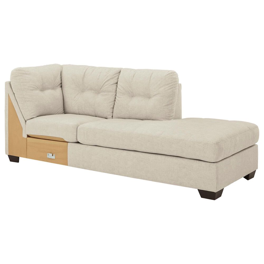 Ashley Falkirk 2-Piece Right Facing Sectional with Chaise in Parchment, , large