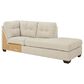 Ashley Falkirk 2-Piece Right Facing Sectional with Chaise in Parchment, , large