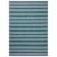 Loloi Easton Teal and Fog 8"6" x 11"6" Indoor/Outdoor Area Rug, , large