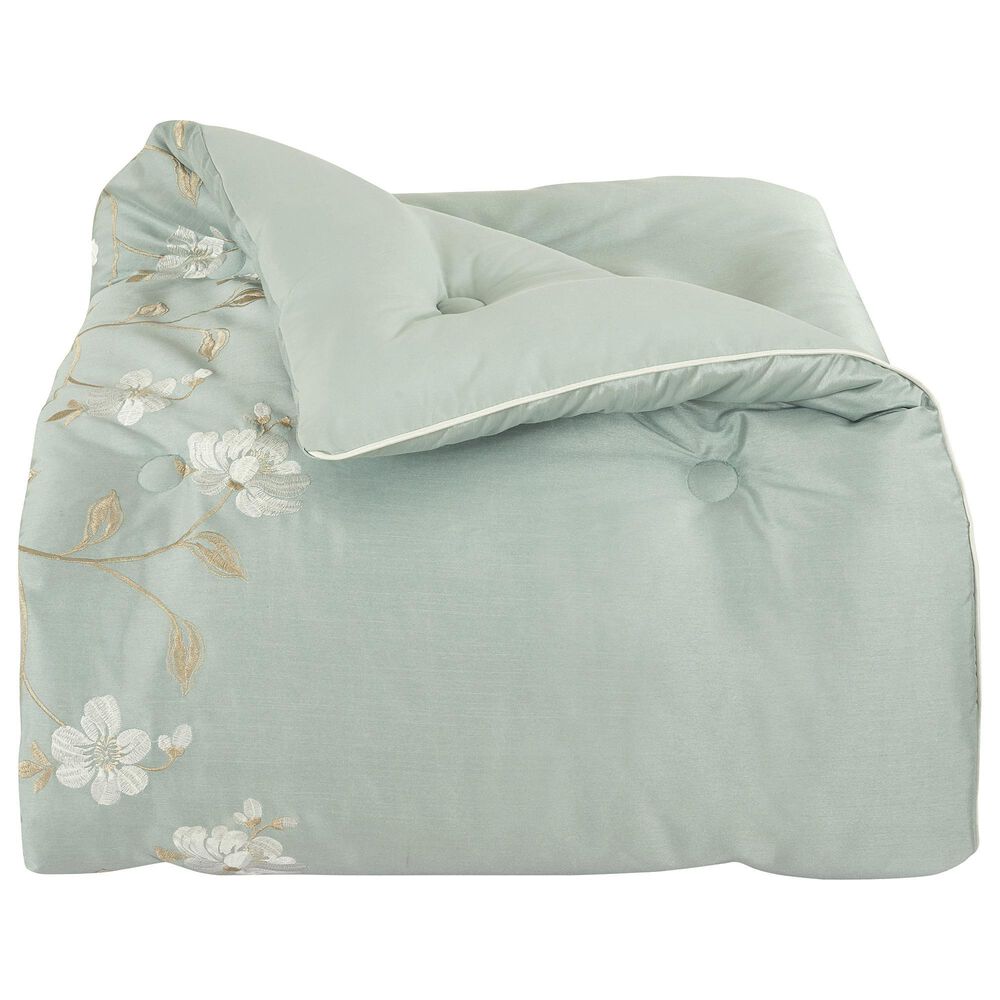 J. Queen New York Spring Garden 4-Piece California King Comforter Set in Spa, , large