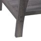 CorLiving Hollywood Side Table with Curved Legs in Dark Grey, , large