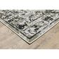 Oriental Weavers Gemini Oriental 3"10" x 5"5" Charcoal Area Rug, , large