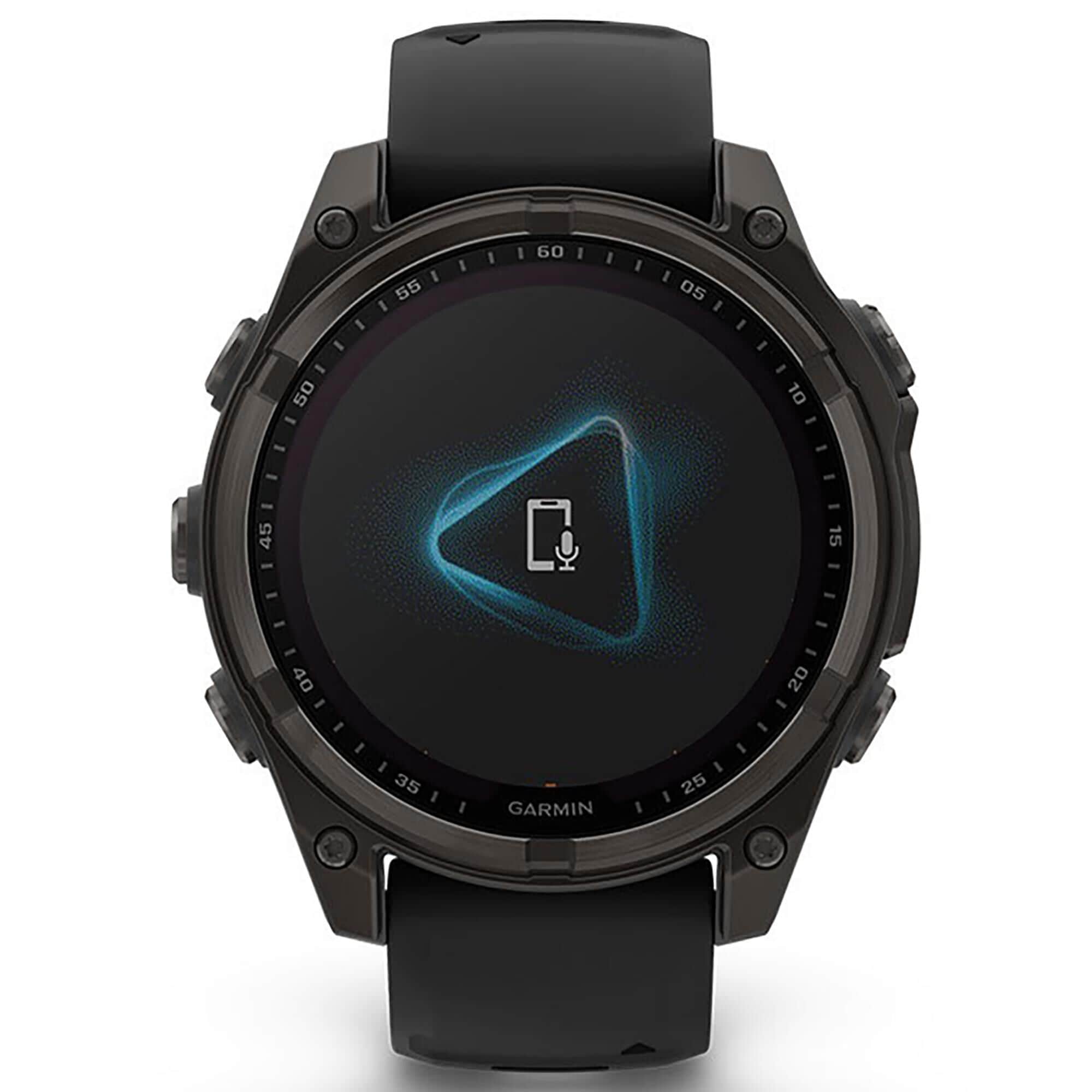 Garmin Fenix 8 Sapphire Solar Smartwatch 47mm Carbon Gray DLC