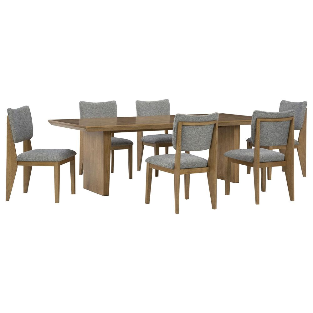 Millenium Sherbana 7-Piece Dining Set in Light Brown, , large