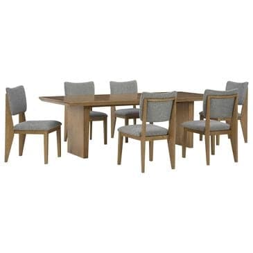 Millenium Sherbana 7-Piece Dining Set in Light Brown, , large