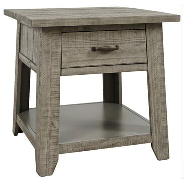Waltham Telluride End Table in Driftwood, , large