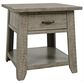 Waltham Telluride End Table in Driftwood, , large