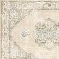 Oriental Weavers Andorra Medallion 7"10" Round Beige Area Rug, , large